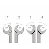 Tekton Angle Head Open End Wrench Set, 12-Piece 8-19 mm WAE90205